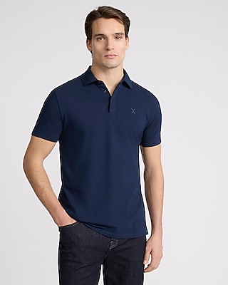 X-logo Perfect Pima Cotton Pique Polo | Express