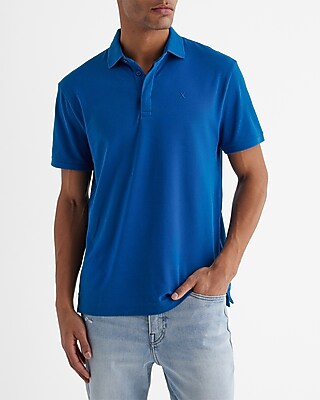 X-logo Perfect Pima Cotton Pique Polo | Express