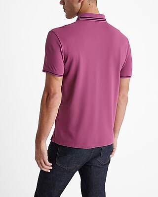 Embroidered X-logo Perfect Pima Cotton Polo | Express
