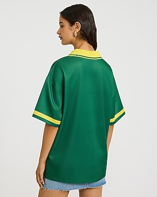 Team Brazil World Cup Green Tipped Soccer Jersey