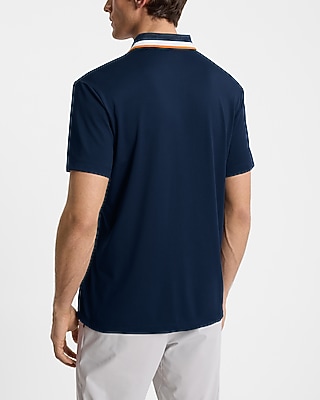Contrast Collar Pique Everyday Performance Polo
