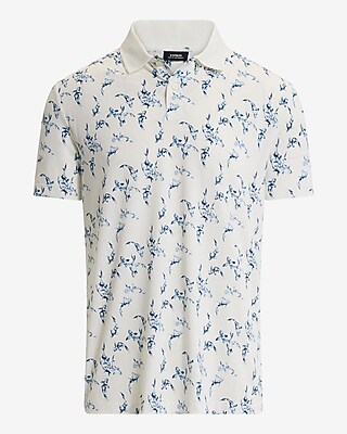 Floral Pique Everyday Performance Polo - image 5
