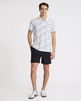 Floral Pique Everyday Performance Polo - image 2