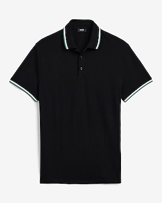 Tipped Perfect Pima Cotton Pique Polo