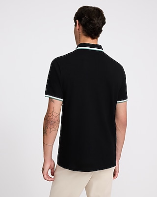 Tipped Perfect Pima Cotton Pique Polo