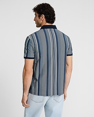 Multi Striped Perfect Pima Cotton Polo