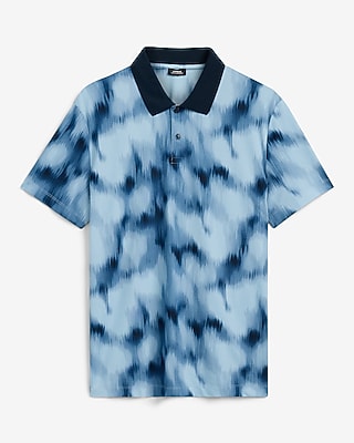 Painted Blur Pique Everyday Performance Polo