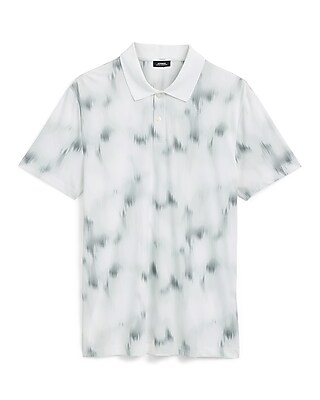 Painted Blur Pique Everyday Performance Polo