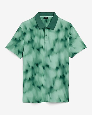 Painted Blur Pique Everyday Performance Polo