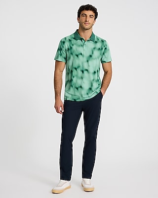 Painted Blur Pique Everyday Performance Polo