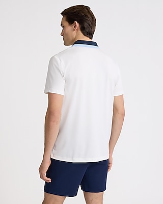 Color Blocked Collar Pique Everyday Performance Polo