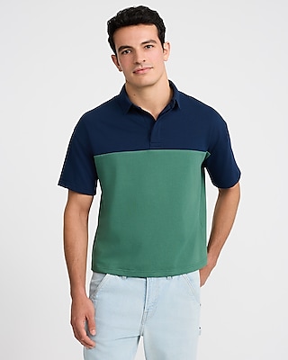 【美品】Embroidery Polo Sweatshirt Embroidered sweatshirt with polo collar - Women's fashion