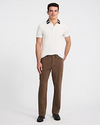 Contrast Tipped Perfect Pima Cotton Pique Polo