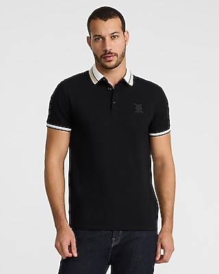 X-logo Perfect Pima Cotton Pique Polo | Express