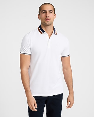 X-logo Perfect Pima Cotton Pique Polo | Express