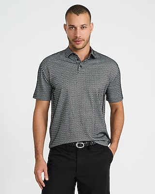 Geo Print Classic Fit Polo