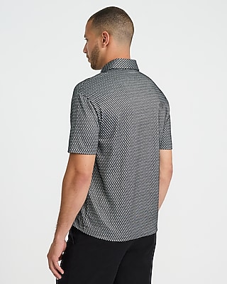 Geo Print Classic Fit Polo