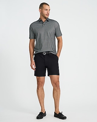 Geo Print Classic Fit Polo