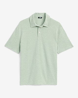 Geo Print Classic Fit Polo