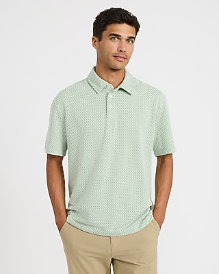 Geo Print Classic Fit Polo
