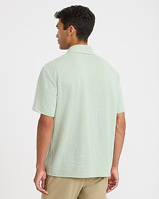 Geo Print Classic Fit Polo