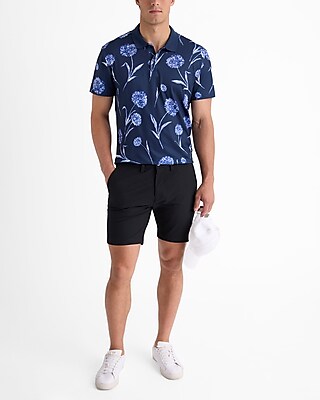 Printed Pique Everyday Performance Polo