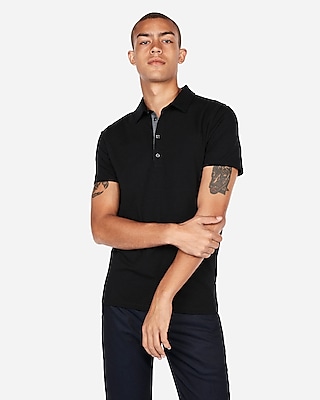 black polo shirt for interview