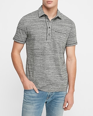 Piped Moisture-Wicking Performance Polo