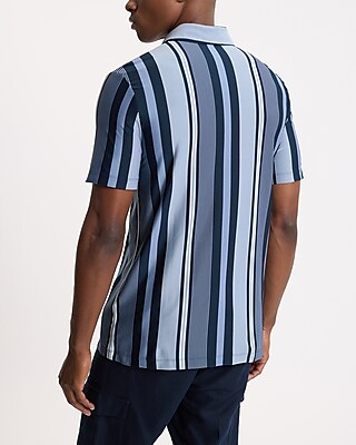 Striped Pique Everyday Performance Polo