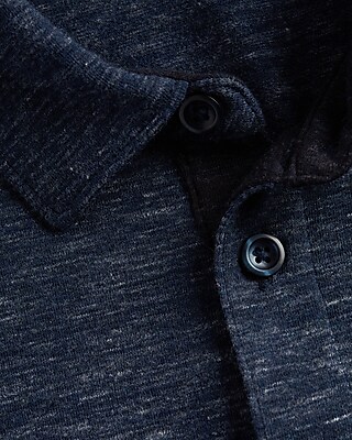 Marled Jersey Moisture-Wicking Performance Polo