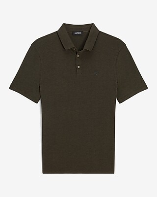 Solid Small Lion Luxe Pique Polo