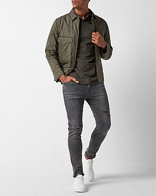 Solid Small Lion Luxe Pique Polo