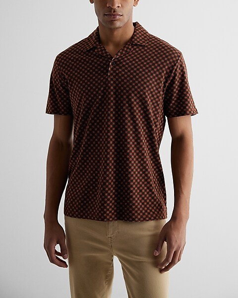 Brown Polka Dot Shirt