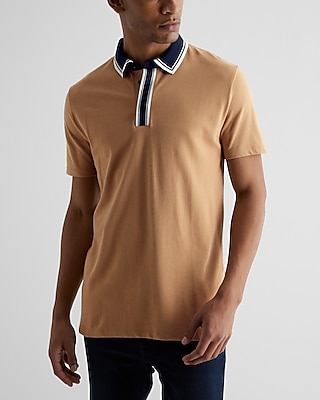 【SATUR】 Stripe Pique Polo T-Shirt / 追跡付 Piqué Polo Shirt In Stripe For Men | J.Crew