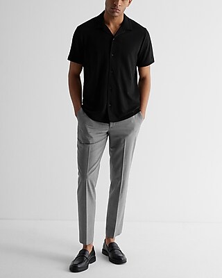 Solid Luxe Pique Button Down Polo