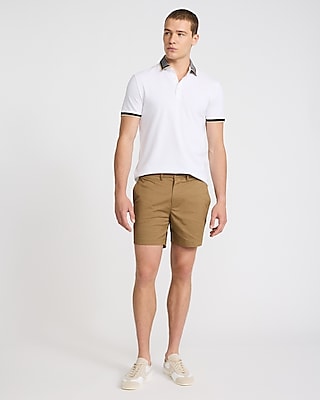 Tipped Luxe Pique Polo
