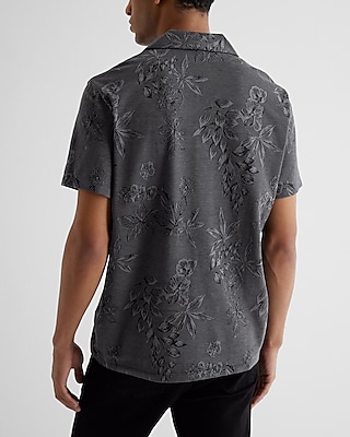 Relaxed Floral Luxe Pique Polo