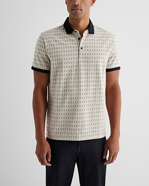 LV Abstract Houndstooth Crewneck - Men - Ready-to-Wear