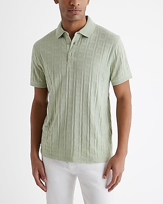 【LEINWANDE】 Landscape Jacquard Polo FRAME Jacquard Polo | Nordstrom
