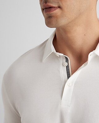 Cotton Long Sleeve Polo