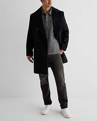Relaxed Herringbone Long Sleeve Polo - image 4