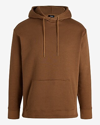 Relaxed Mini Geo Textured Hoodie