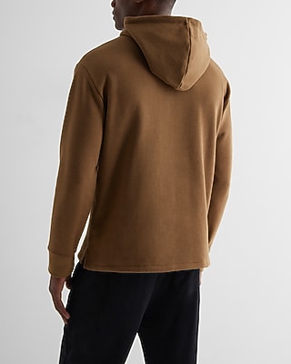 Relaxed Mini Geo Textured Hoodie