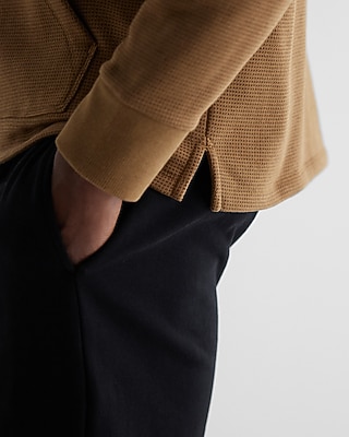 Relaxed Mini Geo Textured Hoodie