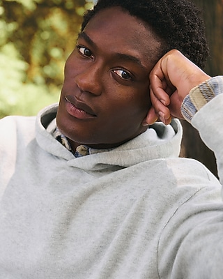 Relaxed Ribbed Hoodie