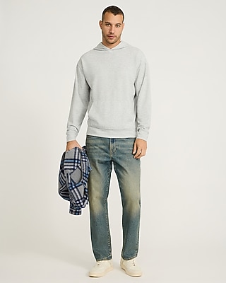 Relaxed Ribbed Hoodie