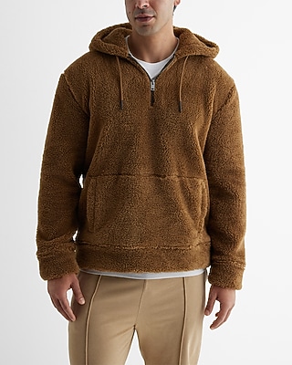 Sherpa Quarter Zip Hoodie