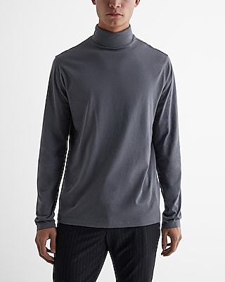 Perfect Pima Cotton Turtleneck T-Shirt Men's