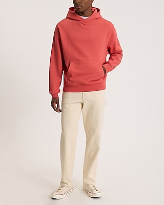Loose Brushed Fleece Hoodie