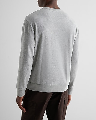 Relaxed Mountain Graphic Crew Neck Sweatshirt